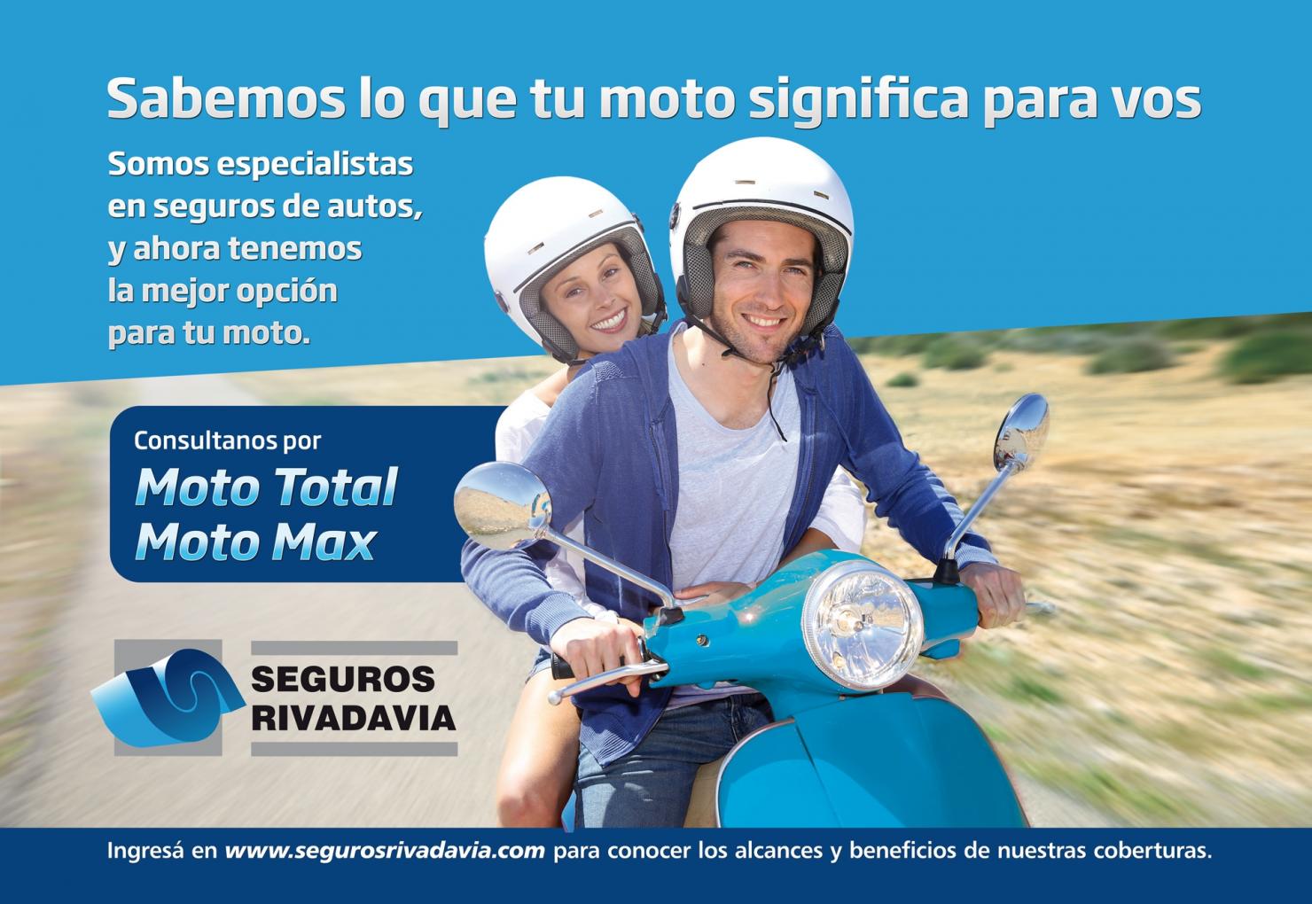  Seguros Rivadavia ampl&iacute;a su l&iacute;nea de productos para motos
