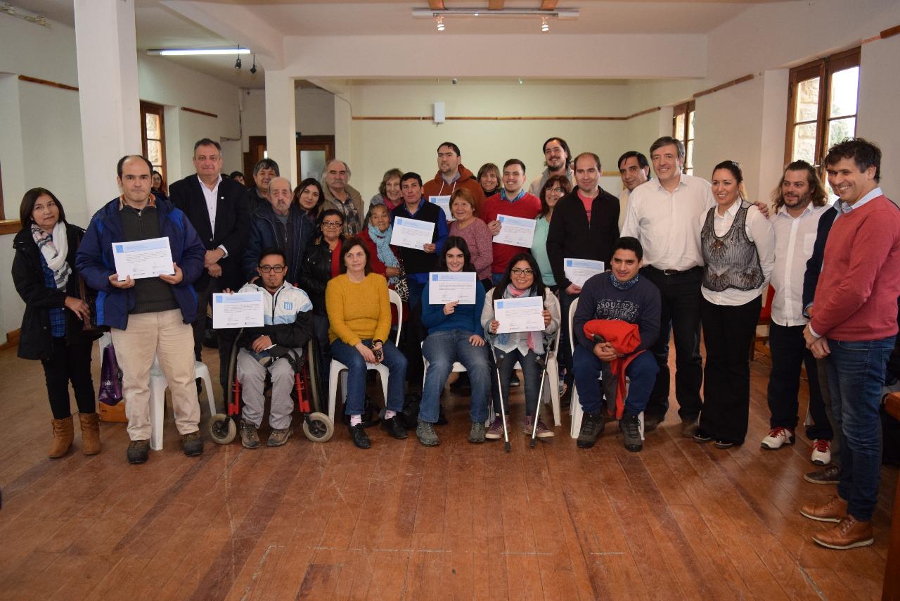 Inclusi&oacute;n y trabajo: personas con discapacidad se formaron en el Municipio