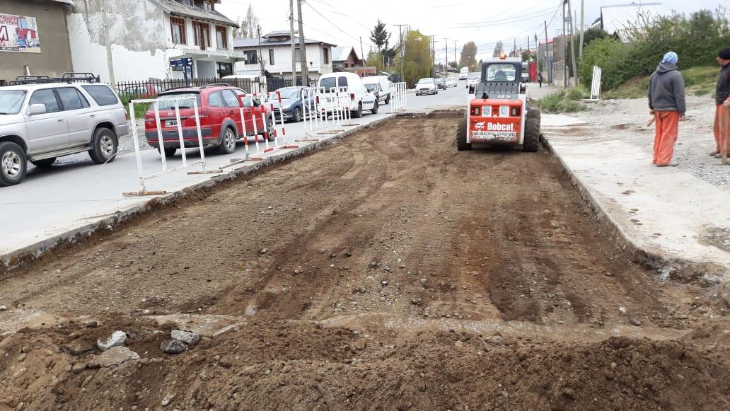 Avanza el bacheo con hormig&oacute;n en Brown y John O'Connor