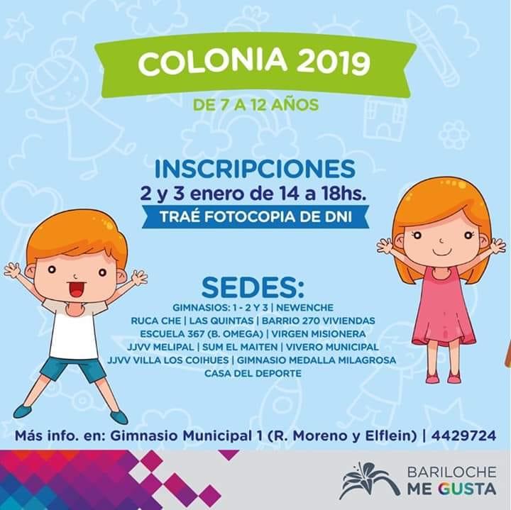 Comenzaron las inscripciones a las Colonias de Verano Municipales