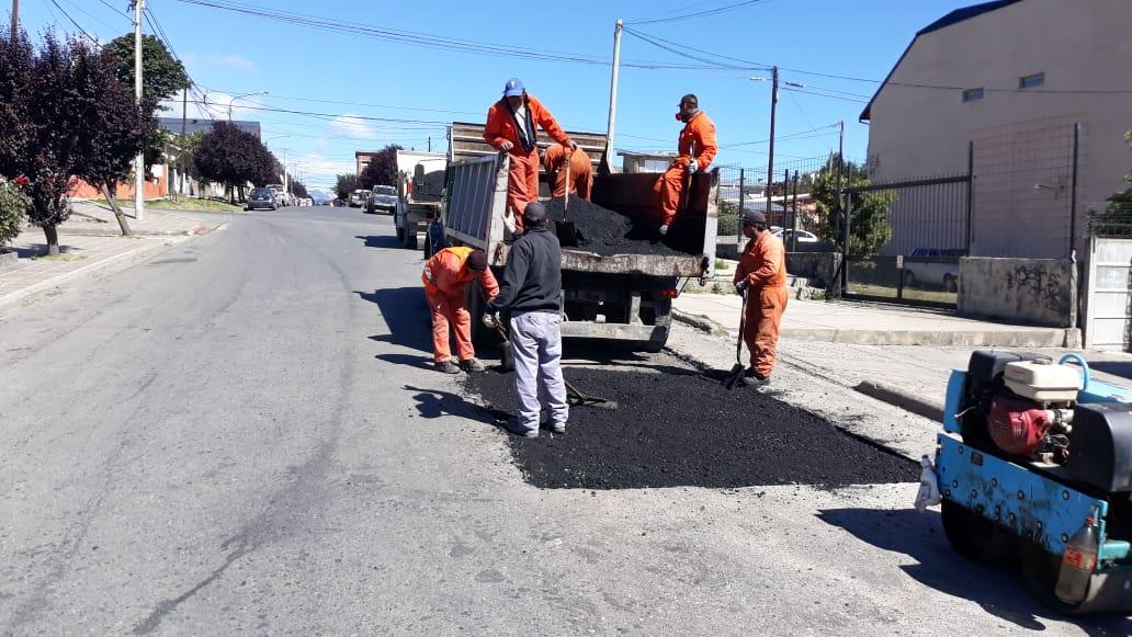 Precauci&oacute;n por obras de bacheo y reparaciones en la ciudad