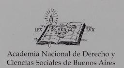 Premio Est&iacute;mulo de la Academia Nacional de Derecho y Ciencias Sociales de Buenos Aires