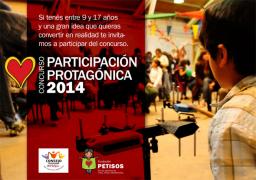 II Concurso de Participaci&oacute;n Protag&oacute;nica de Ni&ntilde;os, Ni&ntilde;as y Adolescentes