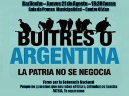 Fraschina llega a Bariloche para explicar las claves del ataque de los fondos buitre a la Argentina