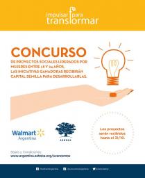 Walmart Argentina y Ashoka invitan al concurso de proyectos con  impacto social Impulsar para Transformar