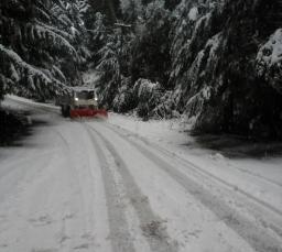 Comenz&oacute; operativo Nieve 2015 en rutas de zona cordillerana