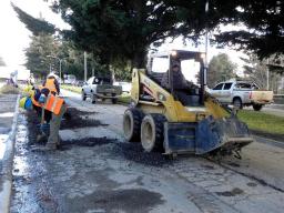 Avanza el cronograma intensivo de bacheo