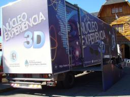 GACETILLA - Cine m&oacute;vil de la CNEA en Bariloche