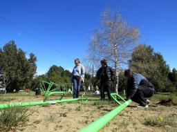 Inauguran plaza saludable con punto Wi-Fi en el oeste