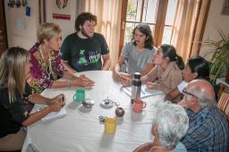 Garc&iacute;a Larraburu se reuni&oacute; con organizaci&oacute;n que impulsa el auto cultivo del cannabis para uso medicinal