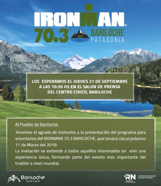 Lanzan en la Sala de Prensa el IRONMAN 70.3