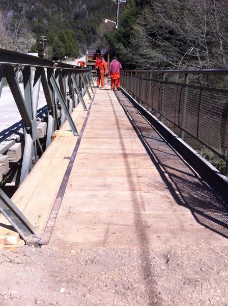  Este jueves corte en puente de Villa Los Cohiues por tareas de mantenimiento