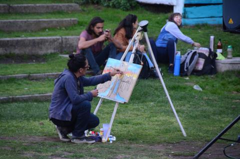 "Bosque Sonoro" Artistas por la tierra!