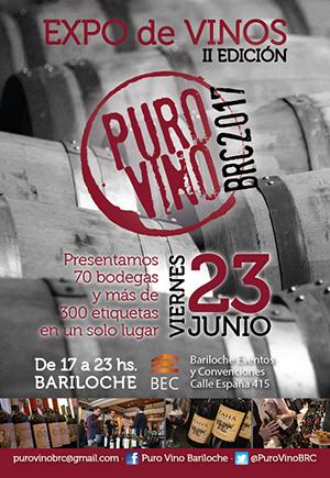 En junio llega la 2&ordm; edici&oacute;n de Puro Vino Bariloche 2017