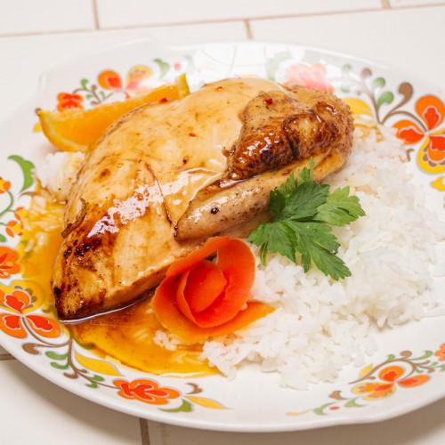 POLLO A LA NARANJA