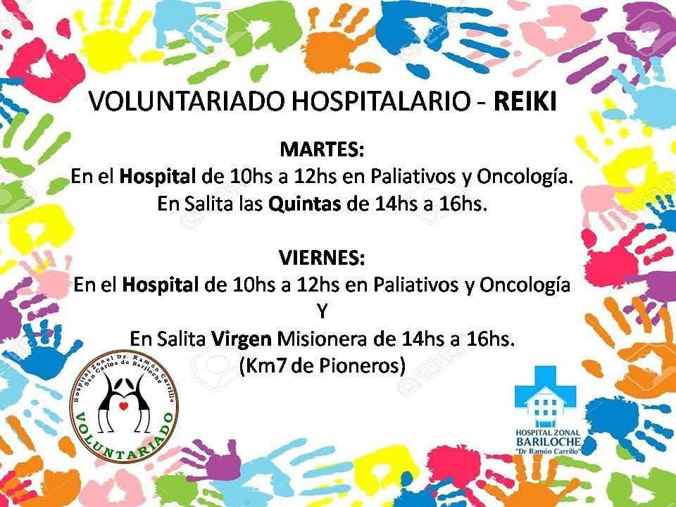 Horarios de Reiki a partir de marzo 2020