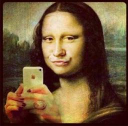 Una Selfie bien mona....