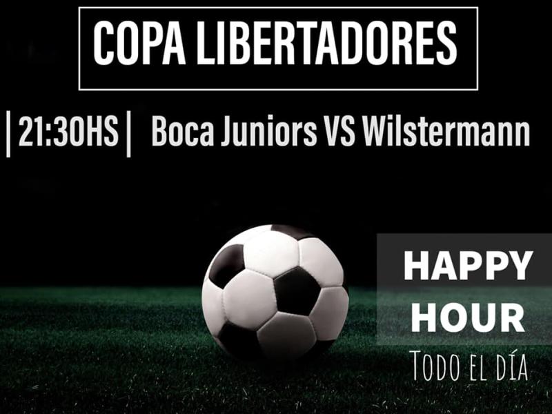 Hoy Copa Libertadores y Happy Hour Todo el D&iacute;a en Hutton Beer