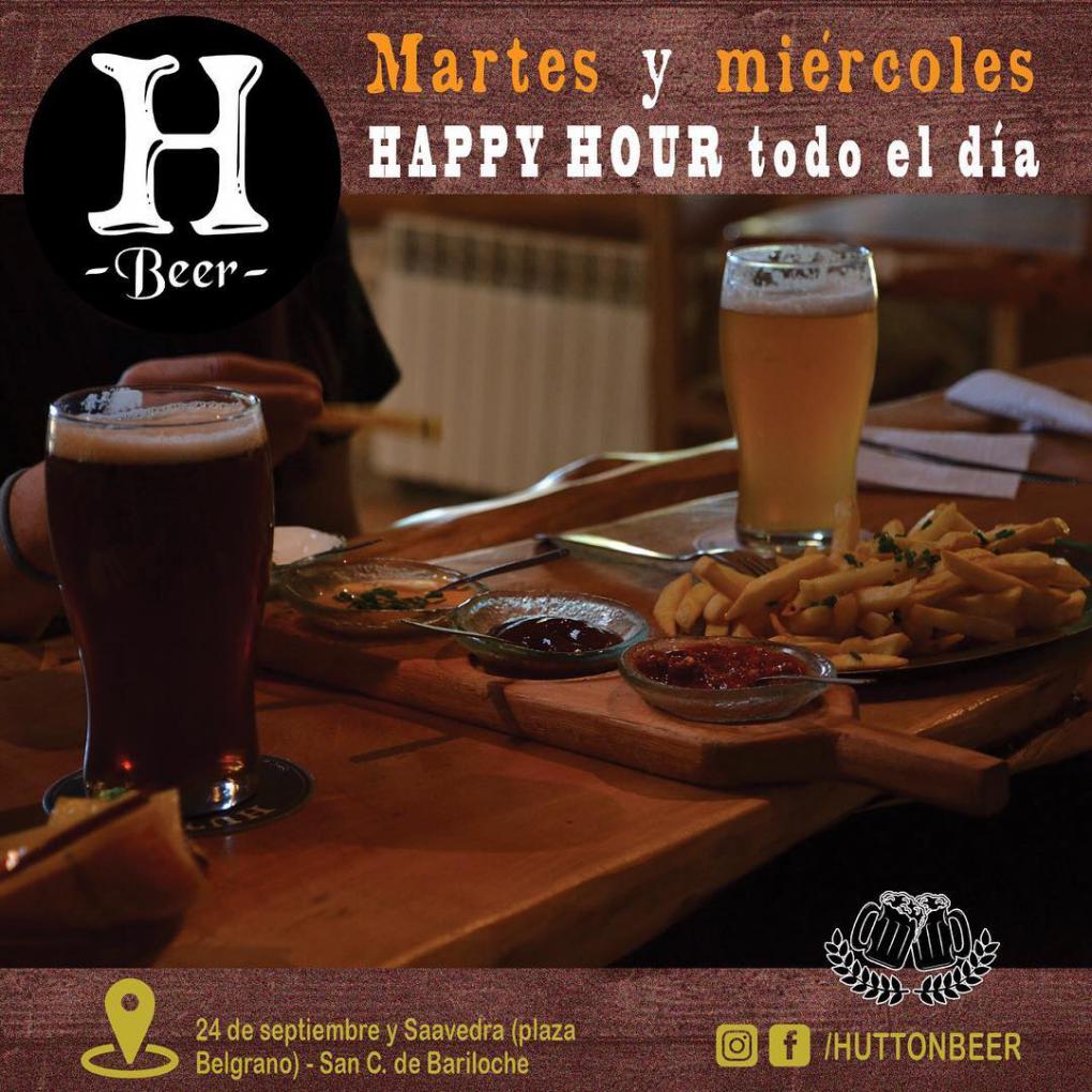 MARTES Y MI&Eacute;RCOLES HAPPY HOUR TODO EL D&Iacute;A