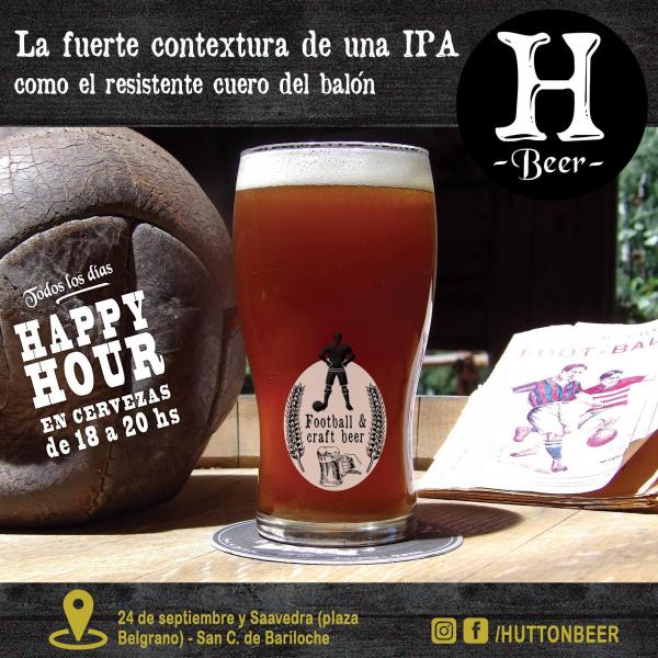 &iquest;Probaste nuestra Cerveza Artesanal IPA HUTTON?
