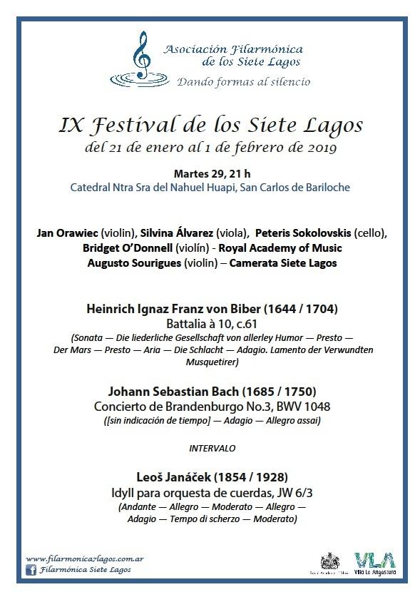 CAMERATA SIETE LAGOS EN CONCIERTO