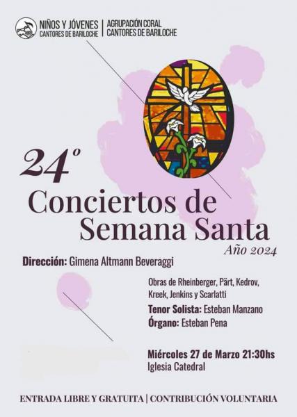 Invitamos Hoy al Concierto de Semana Santa