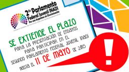 Parlamento Federal Juvenil: Hasta el 11 de mayo