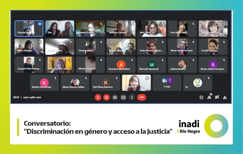 Se realiz&oacute; el conversatorio: Discriminaci&oacute;n en g&eacute;nero y acceso a la Justicia