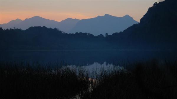 Atardecer en la Laguna El Trebol