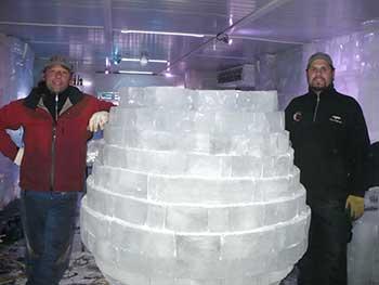 El domingo se destapar&aacute; el Huevo de Pascuas realizado en Hielo