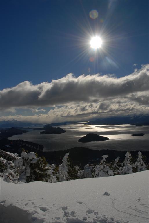 Llego la Nieve para disfrutar a pleno Bariloche