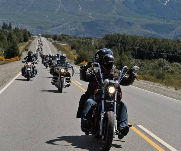 Este fin de semana las Harley Davison invaden Bariloche