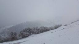 Primera gran nevada en el cerro Catedral