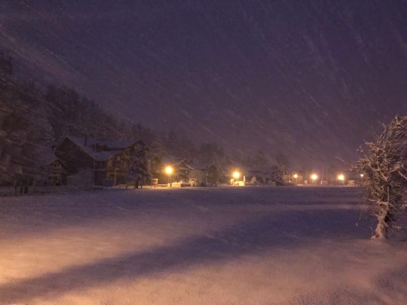 El cerro Catedral amaneci&oacute; con una intensa nevada