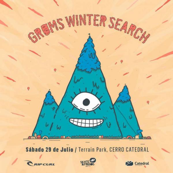 Llega el Groms Winter Search al Cerro Catedral 