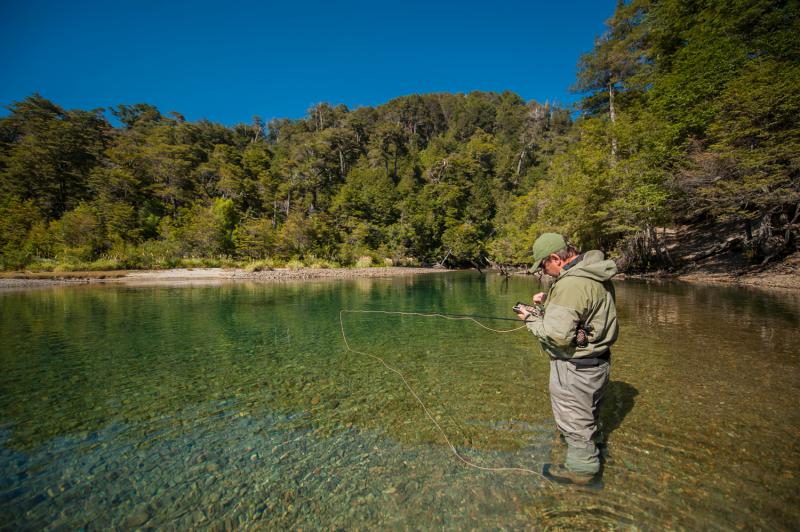 Temporada de pesca en Villa La Angostura