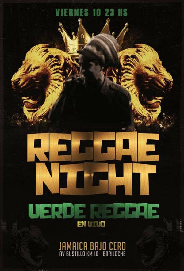 Noche de Reggae con La Verde en Vivo