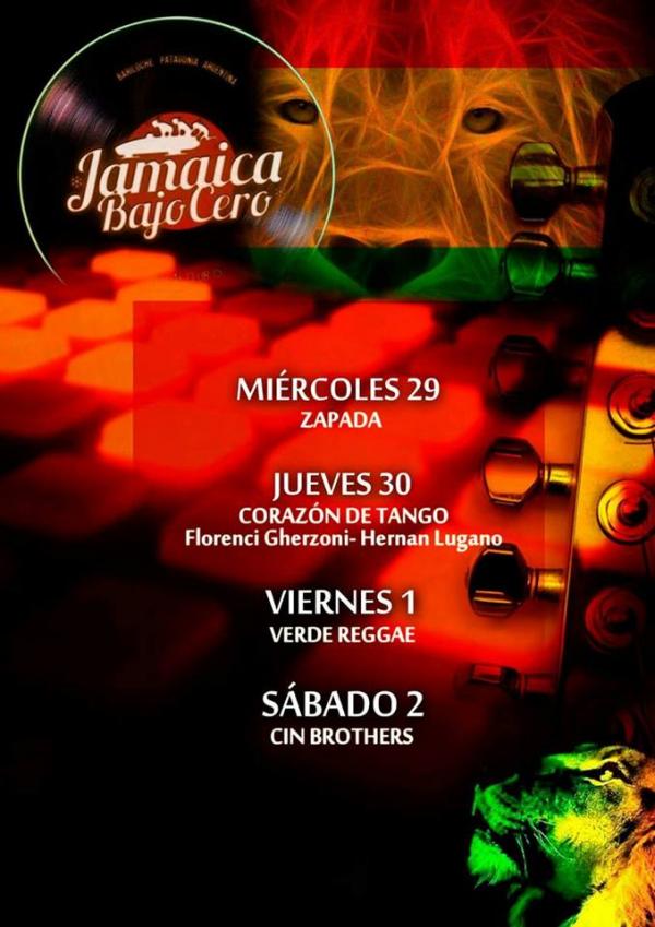 Esta semana en Jamaica Bajo Cero-Reggae Club!!!