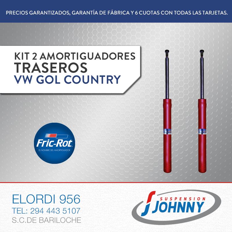 Kit 2 Amortiguadores Traseros VW Gol