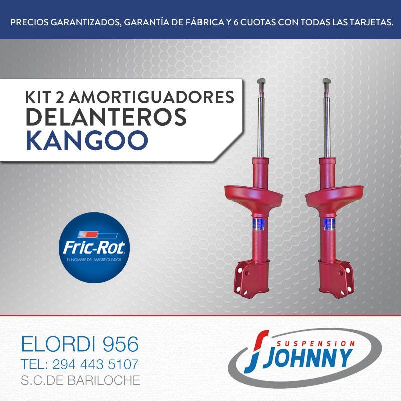 Kit 2 Amortiguadores Delanteros Kangoo