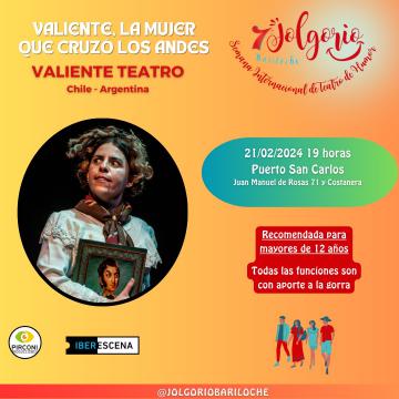 Valiente, la mujer que cruz Los Andes- Chile/Arg