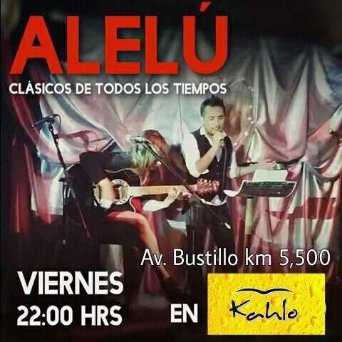 ALEL&Uacute; en Kahlo, Bar Cultural