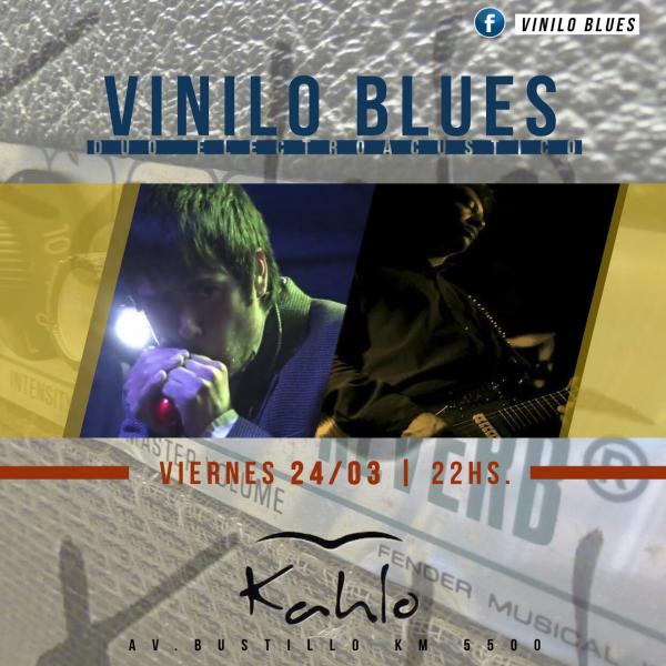 VINILO BLUES en Kahlo Bar Cultural