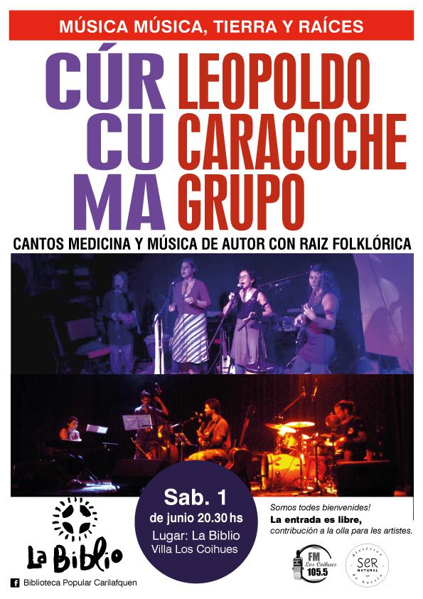 Leopoldo Caracoche grupo + C&uacute;rcuma