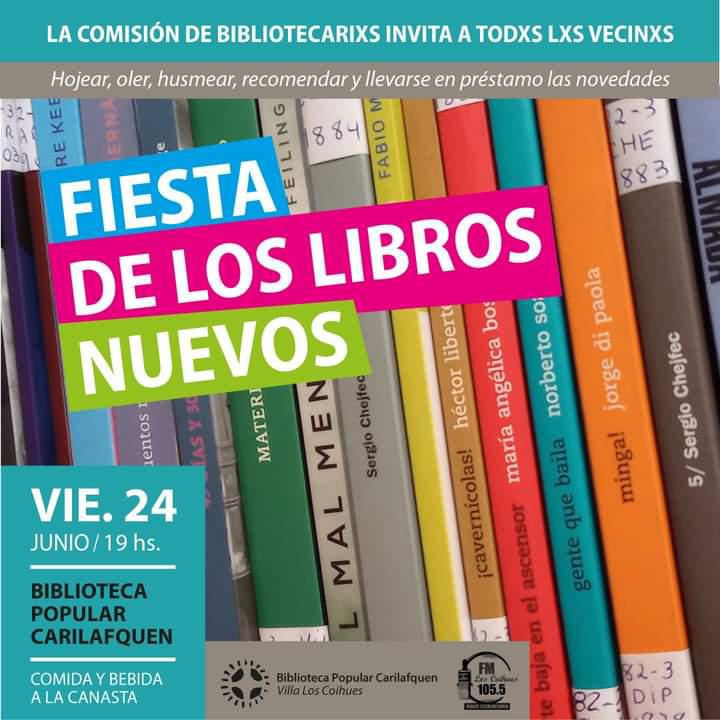 Fiesta de los libros nuevos