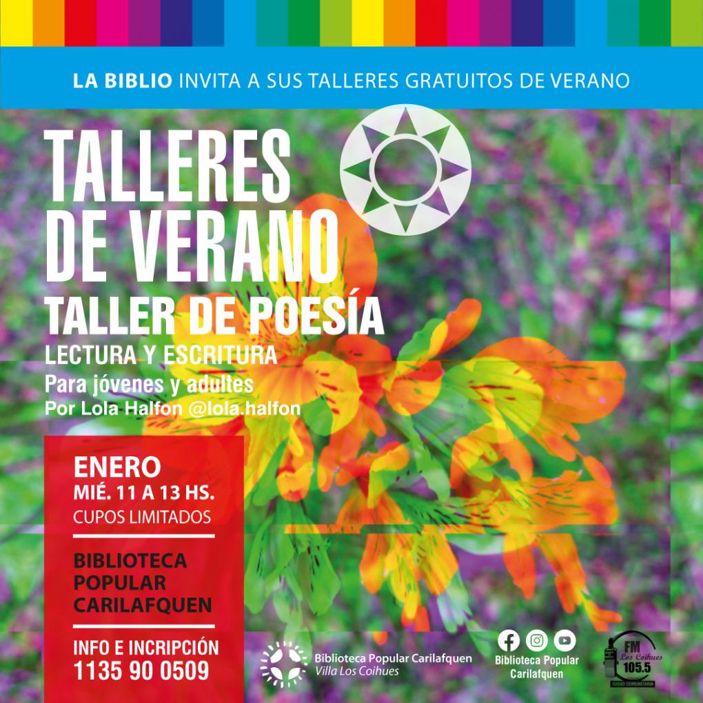 Taller de poes&iacute;a