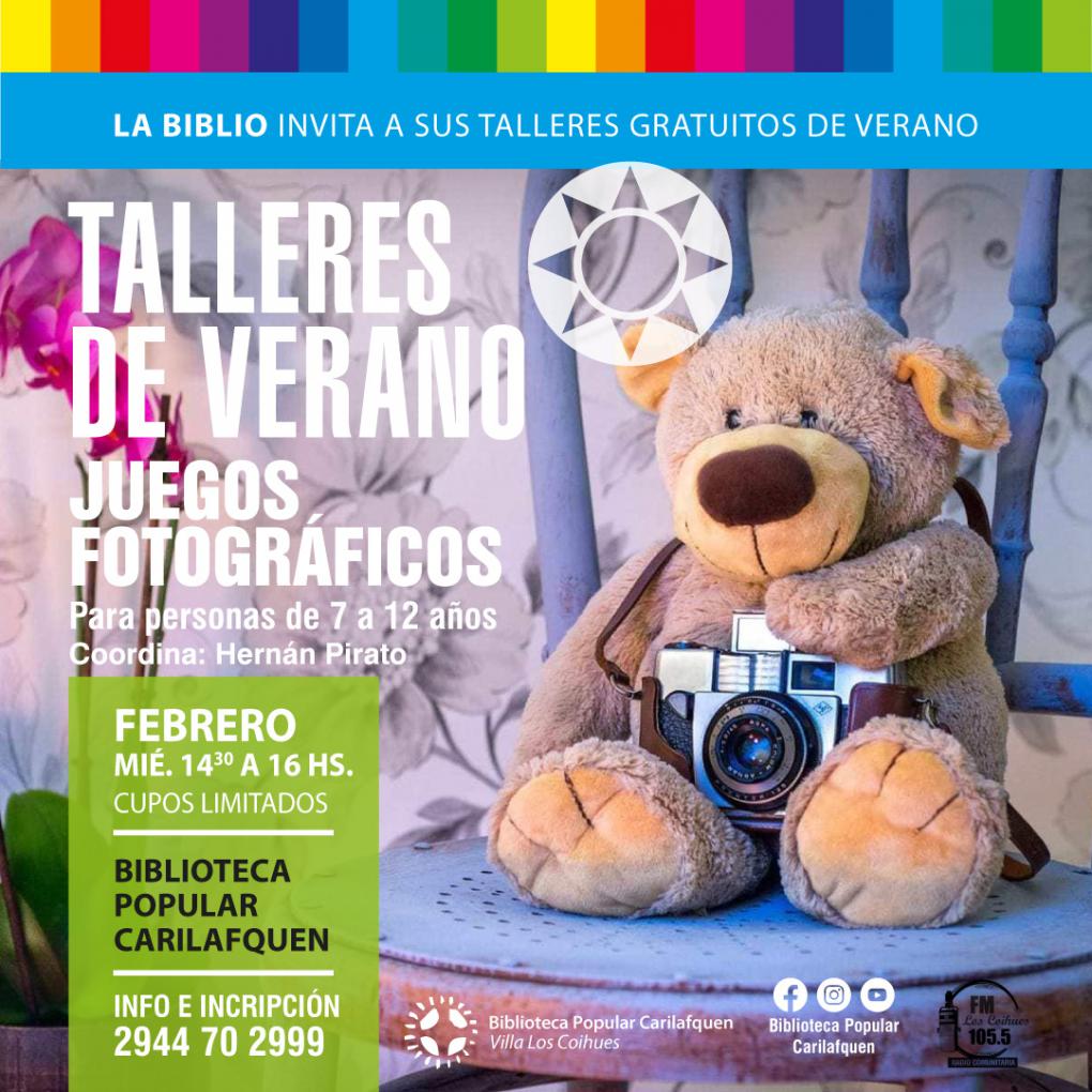 Taller de fotograf&iacute;a