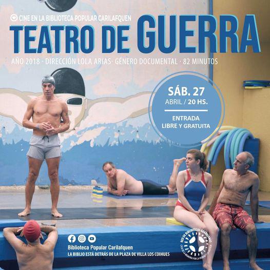  CINE EN LA BIBLIOTECA POPULAR CARILAFQUEN.: Teatro de Guerra