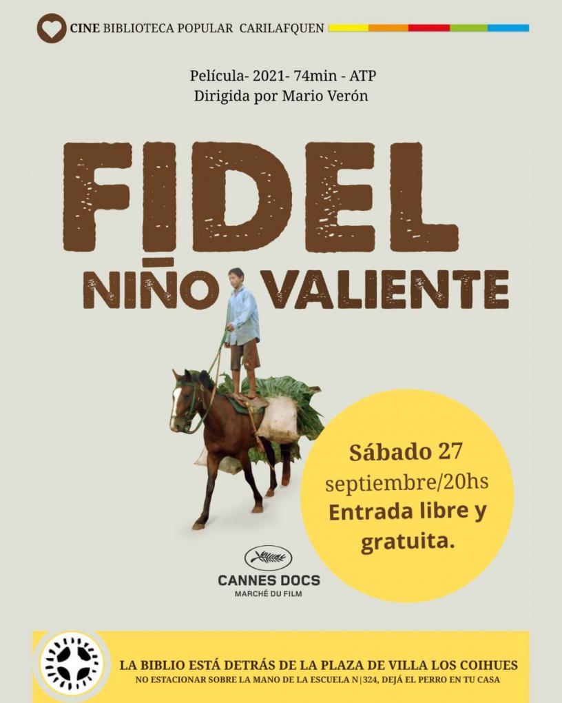 Fidel, ni&ntilde;o valiente