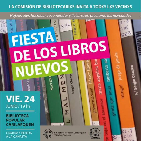 Fiesta de los libros nuevos